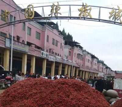 贵州遵义虾子辣椒批发市场（中国辣椒城）